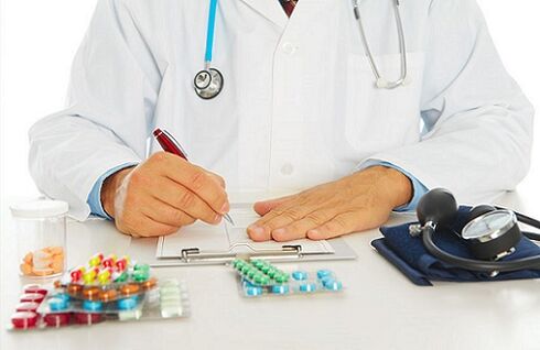 the doctor prescribes medication for prostatitis photo 1