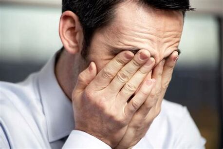 pain in a man with prostate